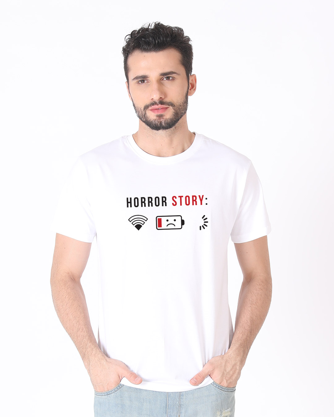 Shop Horror Story Half Sleeve T-Shirt-Back