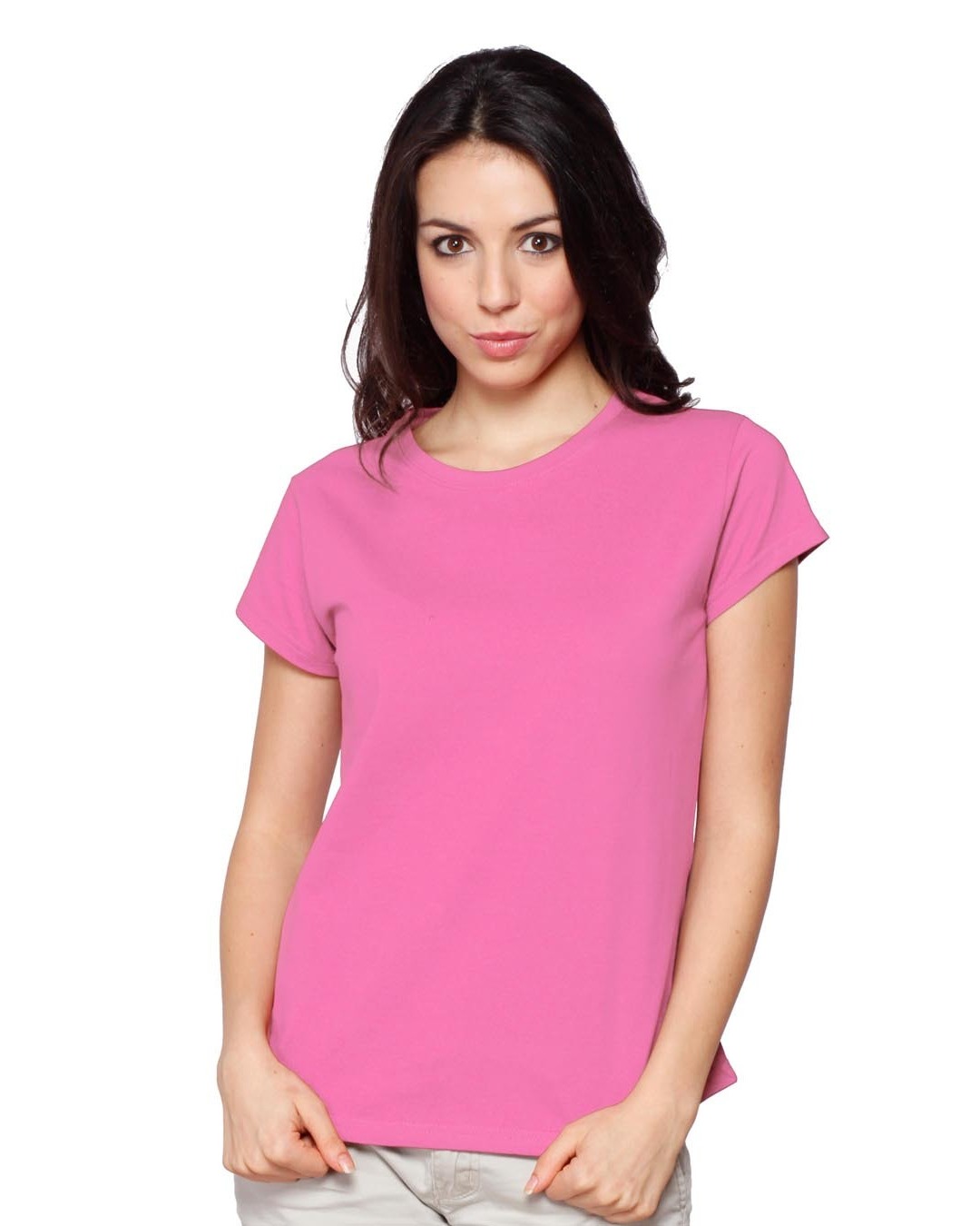 plus size hot pink shirts