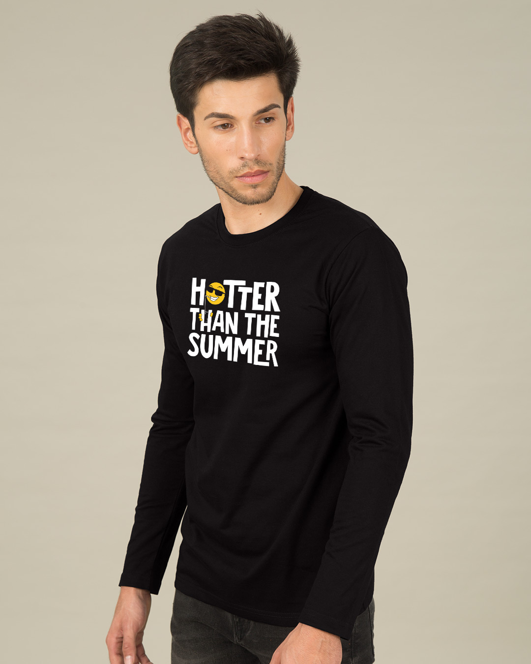 Shop Hotter Than The Summer Full Sleeve T-Shirt-Back