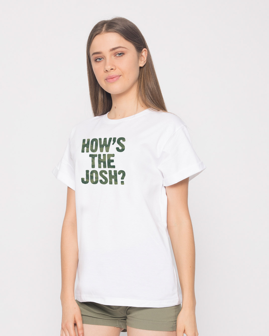 Shop How's The Josh Boyfriend T-Shirt-Back