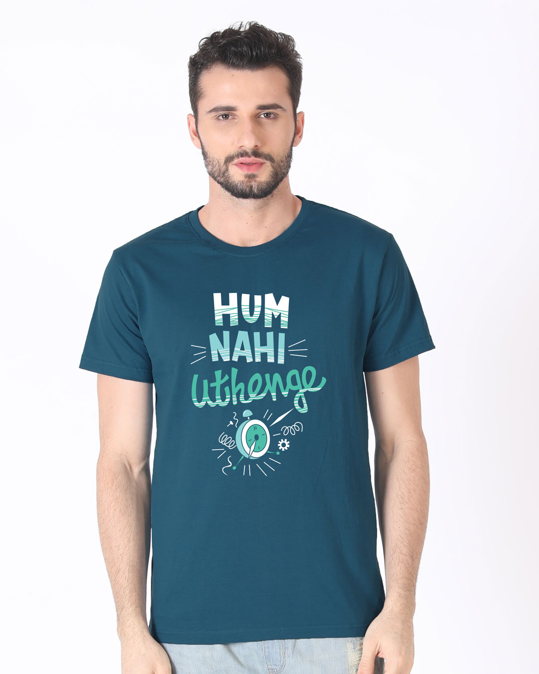 Shop Hum Nahi Uthenge Half Sleeve T-Shirt-Back