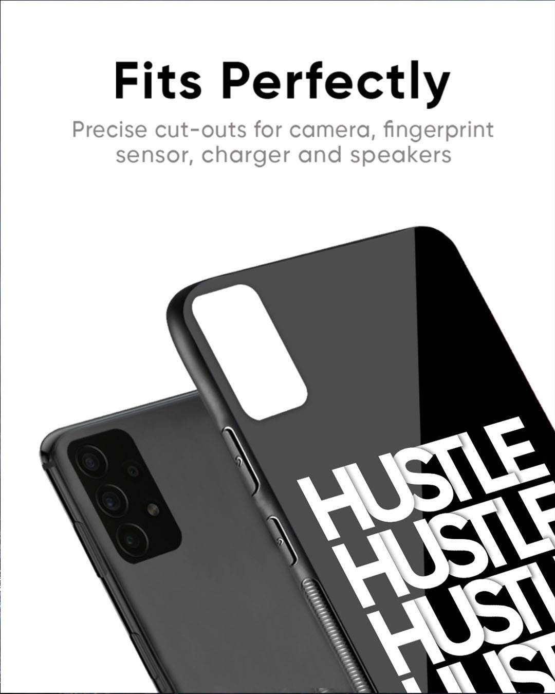 Shop Hustle Bustle Premium Glass Case for OnePlus Nord CE4 5G(Shock Proof, Scratch Resistant)-Back