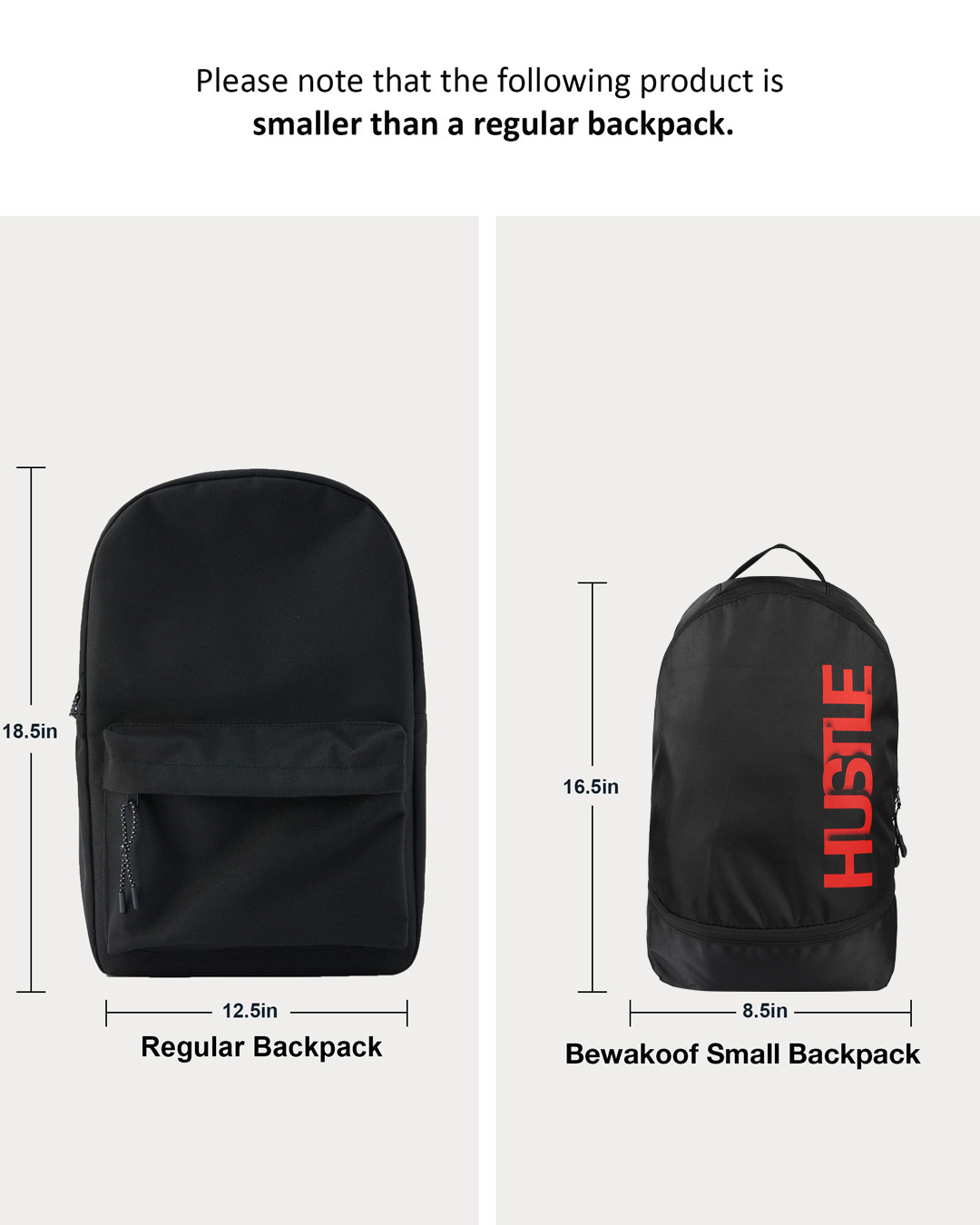 Bewakoof small best sale backpack review