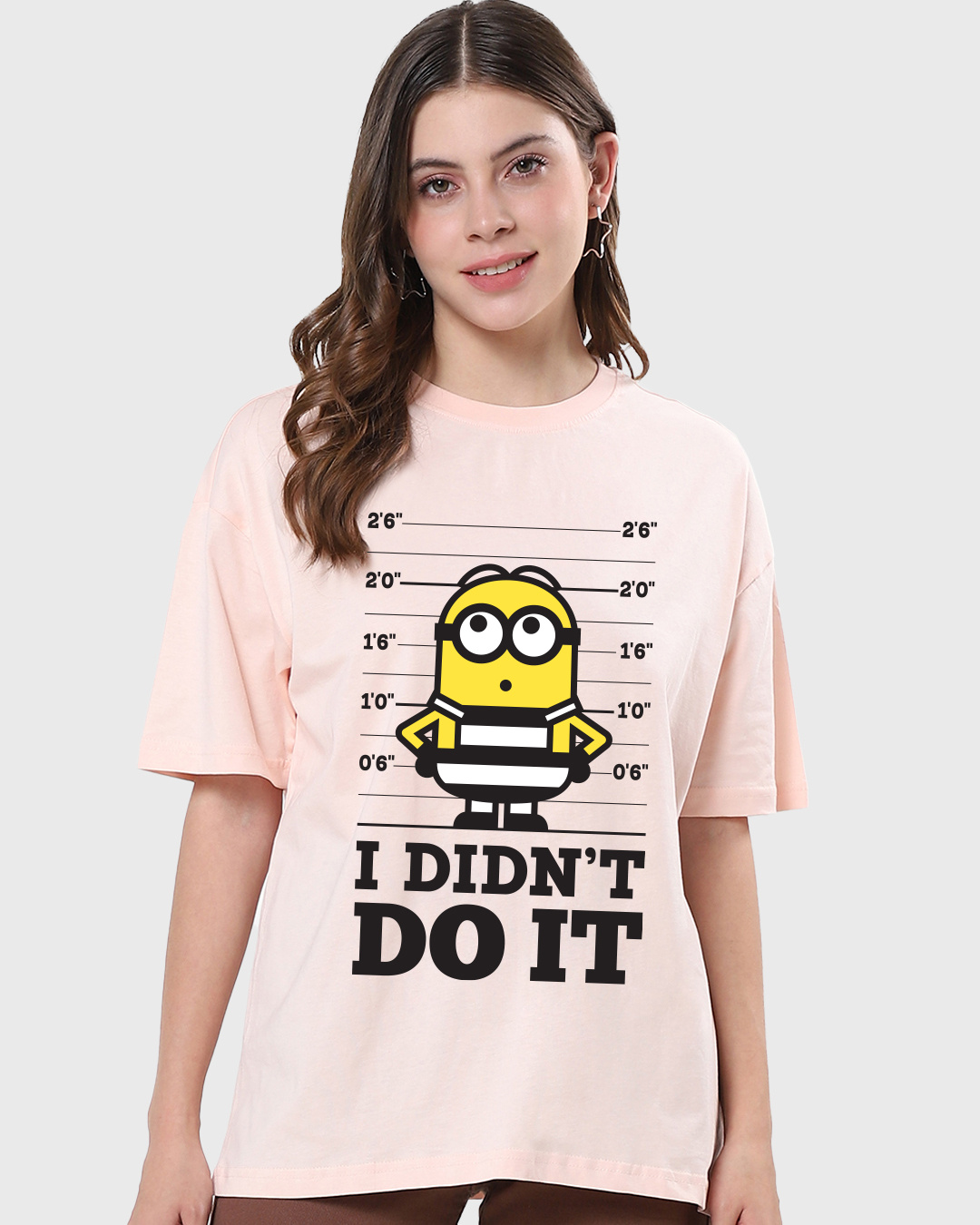 Buy Women s Pink I Didn t Do It Graphic Printed Oversized T shirt buy-women-s-pink-i-didn-t-do-it-graphic-printed-oversized-t-shirt