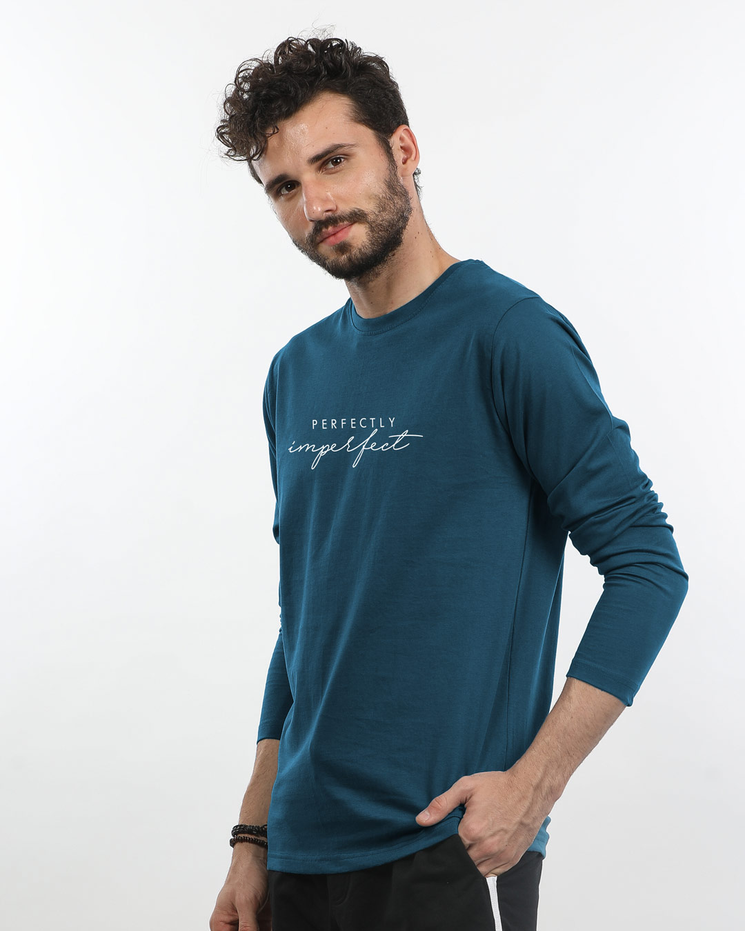 Shop Imperfect Full Sleeve T-Shirt-Back