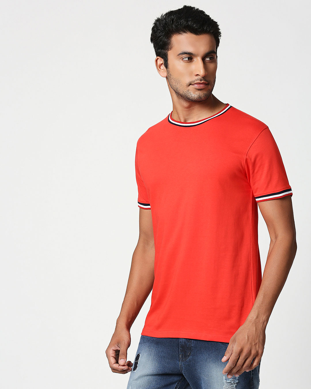 Shop Men's Red T-shirt-Back