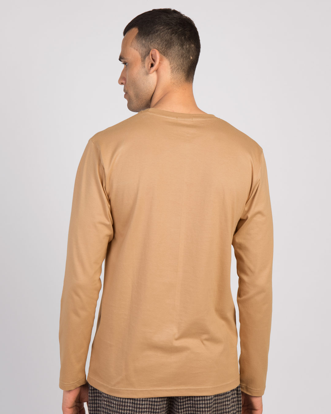 Shop In Yourself Full Sleeve T-Shirt-Back