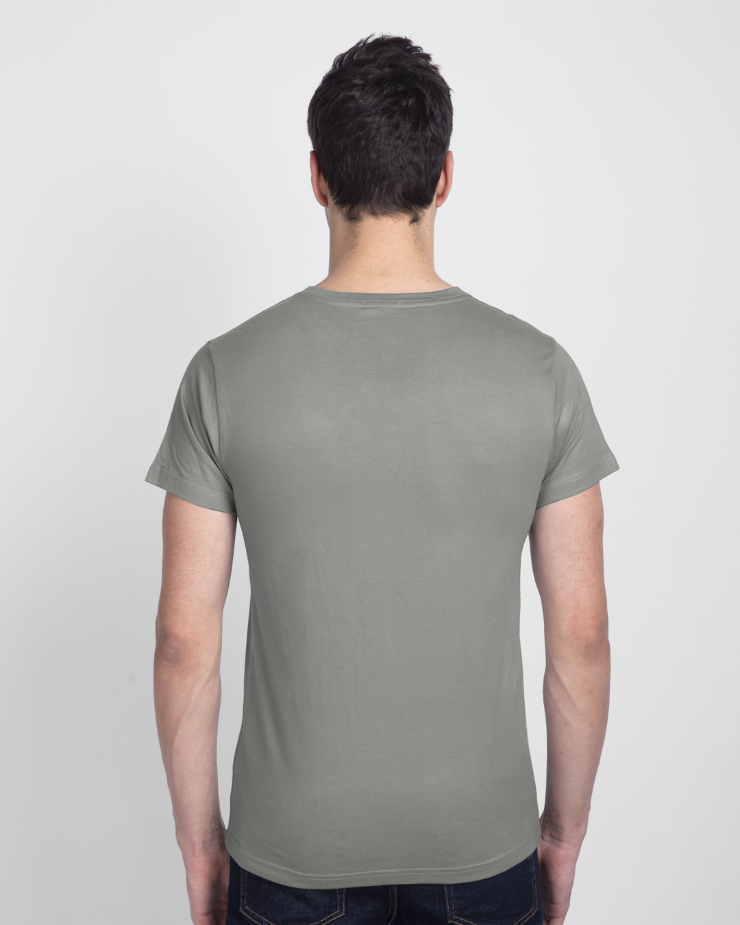 Shop In Yourself Half Sleeve T-Shirt-Back