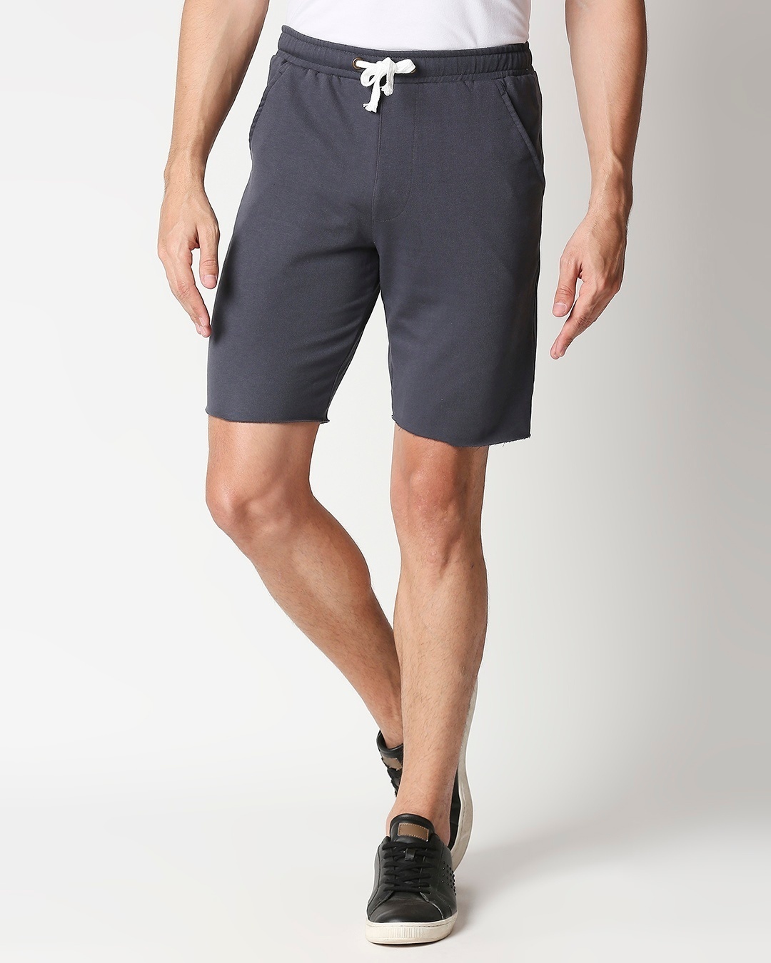 Shop India Ink Raw Hem Shorts-Back