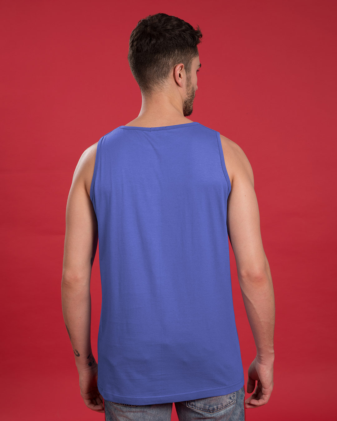 Shop India Tricolor Vest-Back