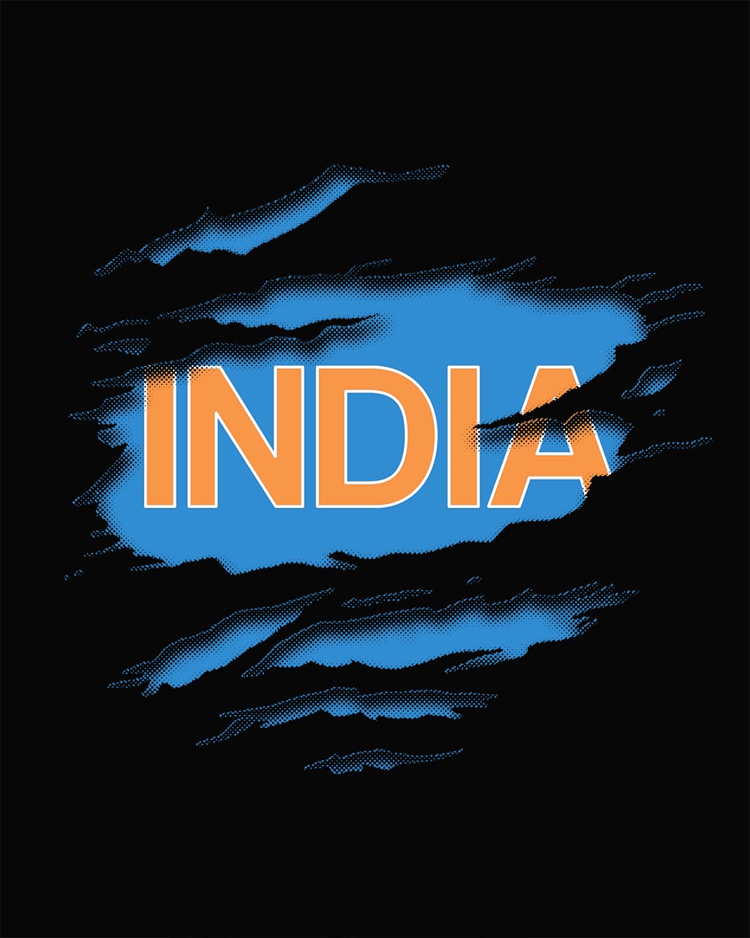 indian blue jersey