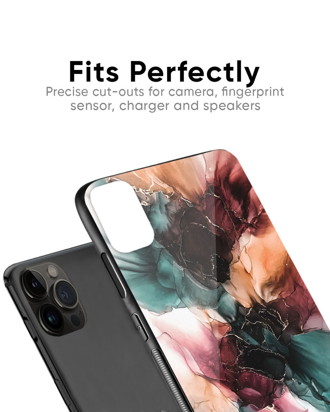 Shop Ink Art Premium Glass Case for Apple iPhone 11 Pro Max (Shock Proof, Scratch Resistant)-Back