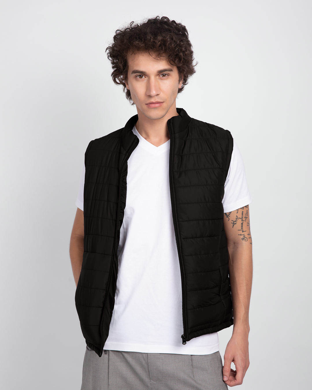 jacket sleeveless men's