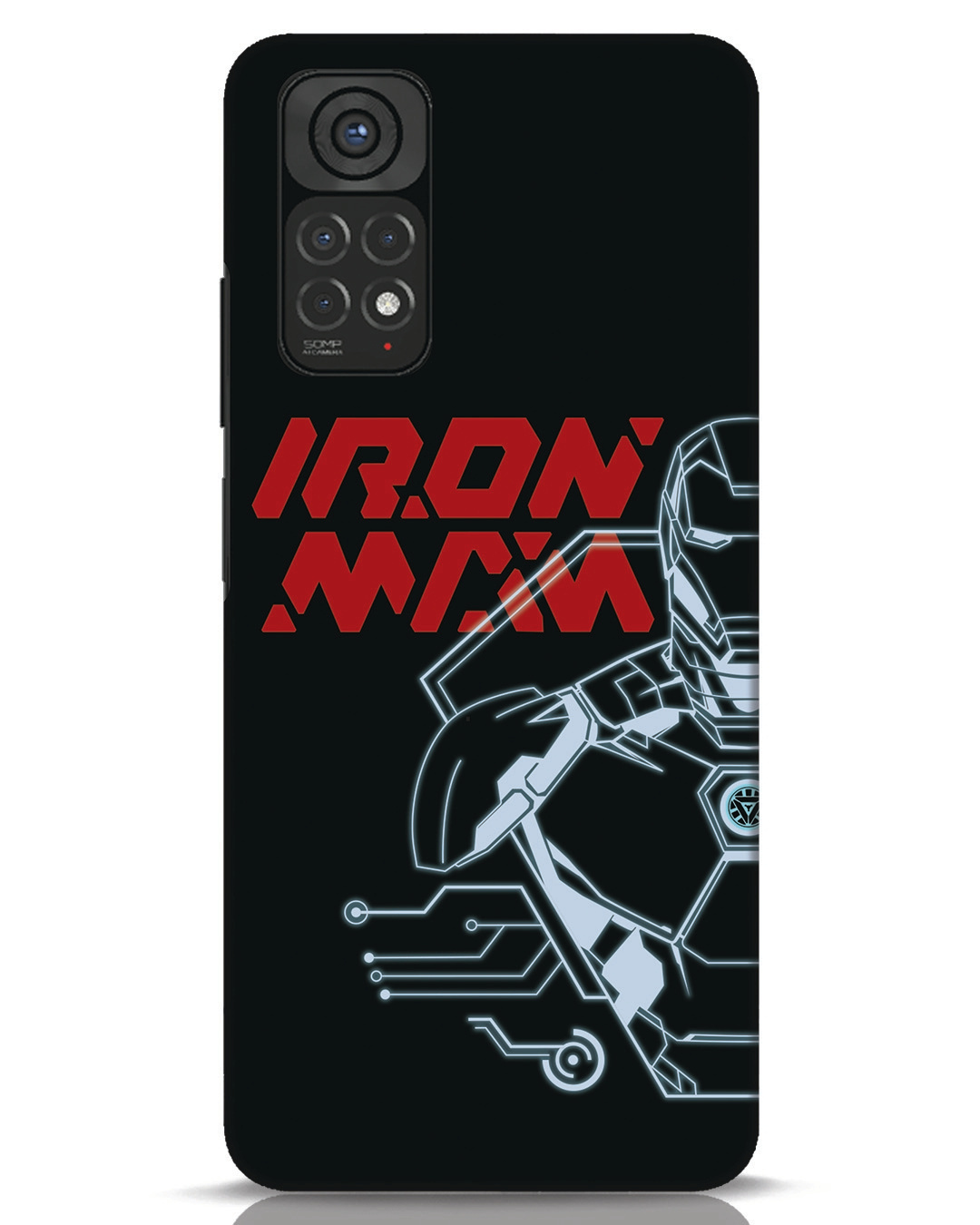 Buy Iron Man Designer Hard Cover for Redmi Note 11 Online in India at ...