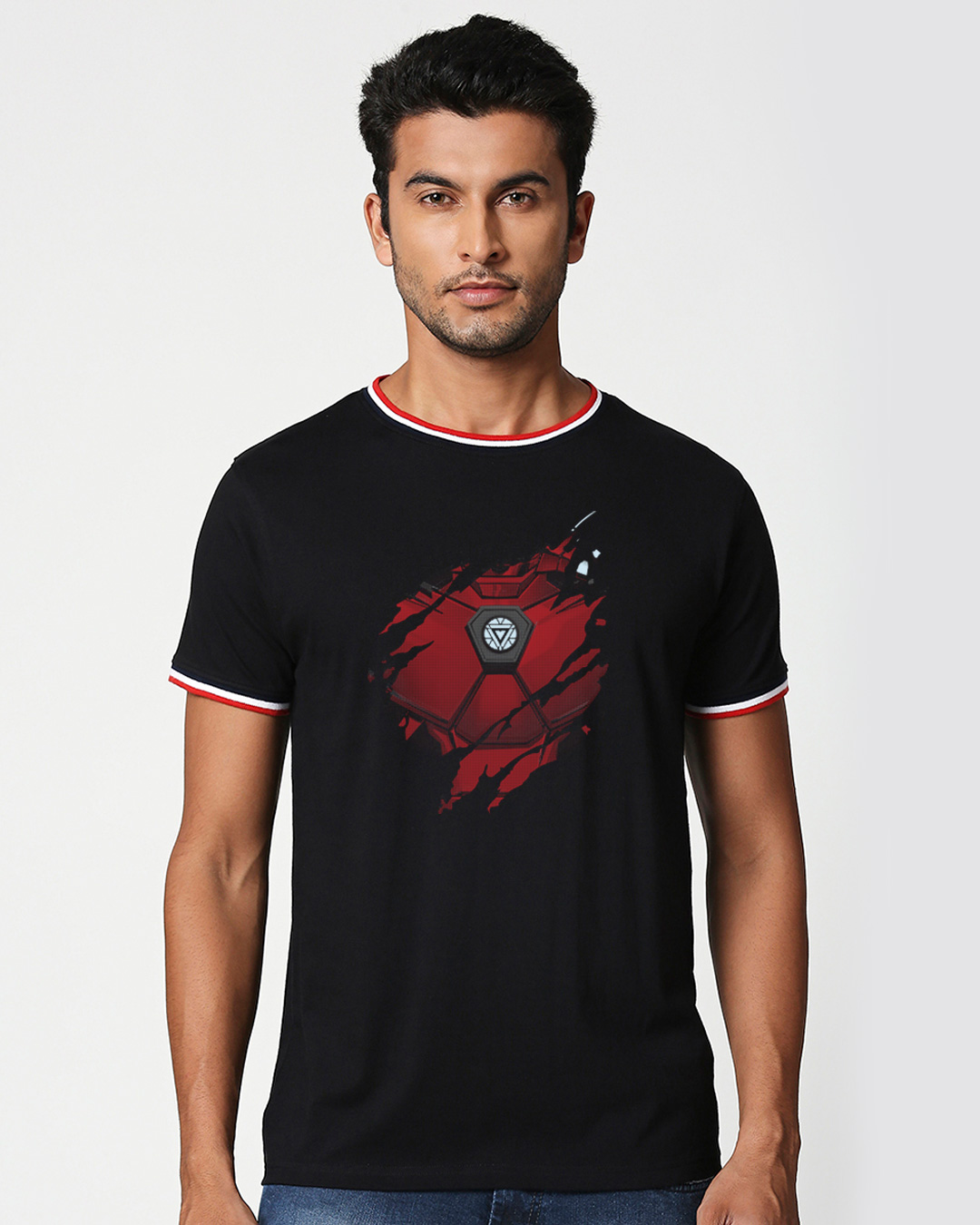 Iron man t shirt bewakoof best sale