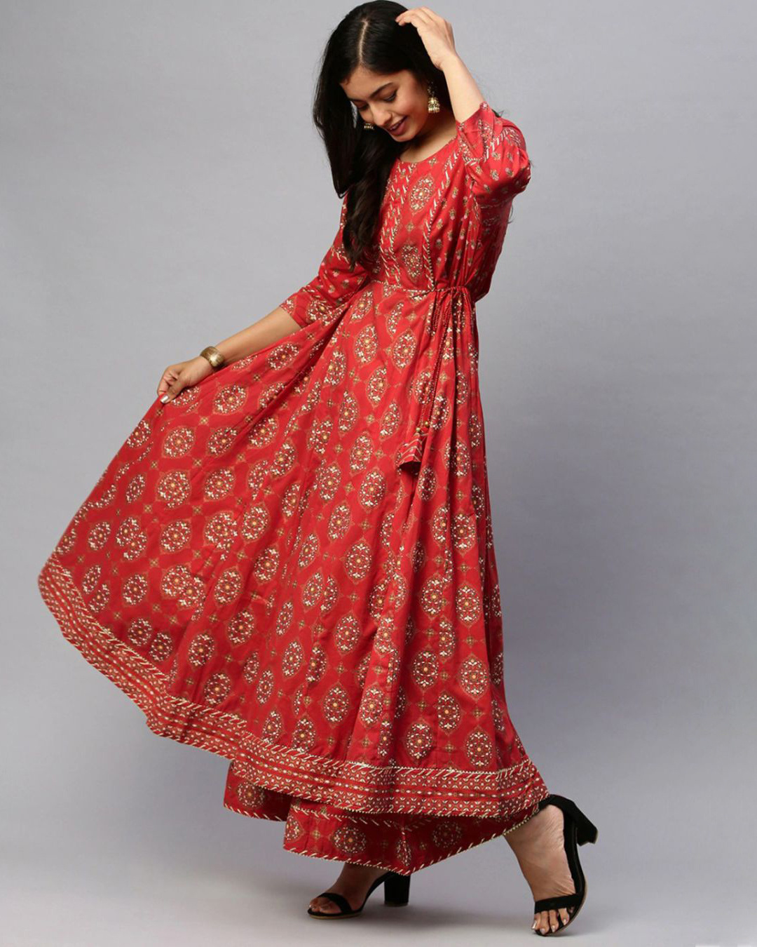 gota patti anarkali