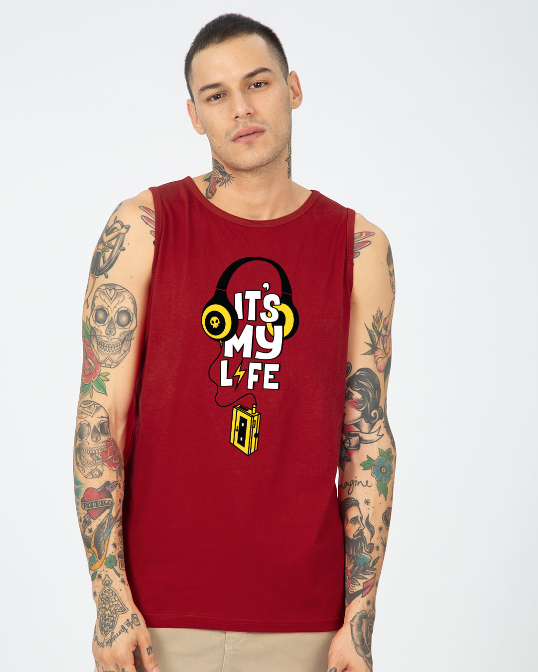 buy-it-s-my-life-vest-for-men-red-online-at-bewakoof