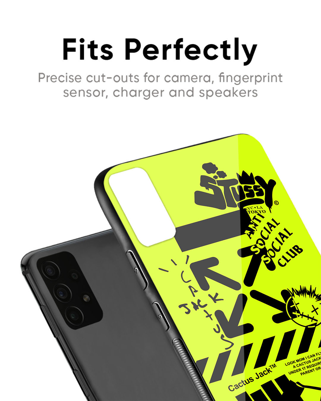 Shop Jack Club Premium Glass Case for OnePlus Nord CE4 5G(Shock Proof, Scratch Resistant)-Back