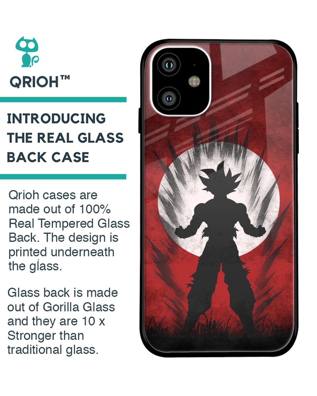 Shop Japanese Animated Premium Glass Case for Apple iPhone 11 (Shock Proof,Scratch Resistant)-Back