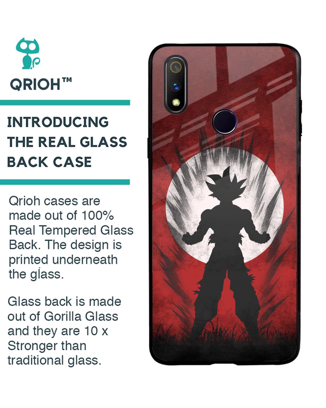 Shop Japanese Animated Premium Glass Case for Realme 3 Pro (Shock Proof, Scratch Resistant)-Back