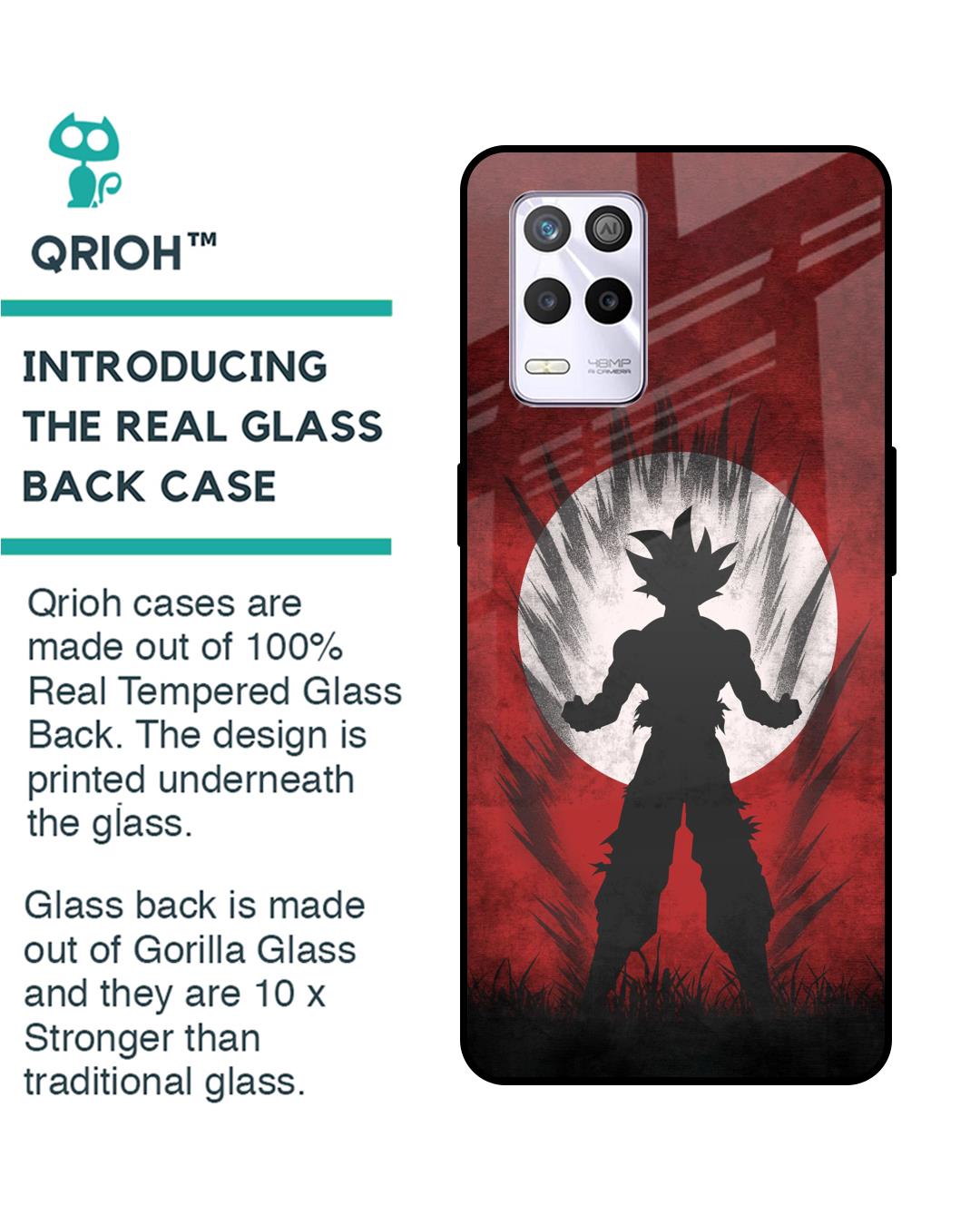 Shop Japanese Animated Premium Glass Case for Realme 9 5G(Shock Proof, Scratch Resistant)-Back