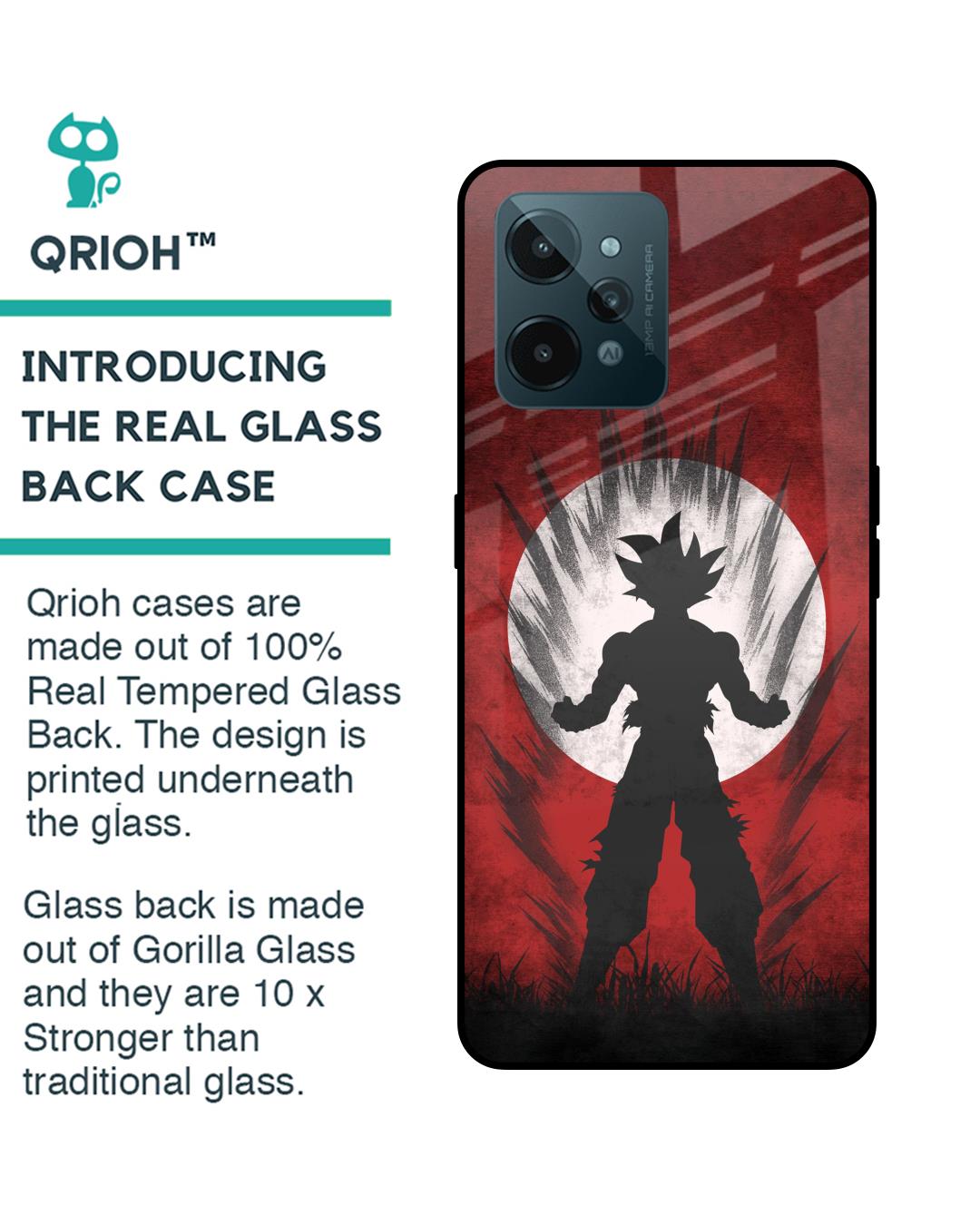 Shop Japanese Animated Premium Glass Case for Realme C31(Shock Proof, Scratch Resistant)-Back