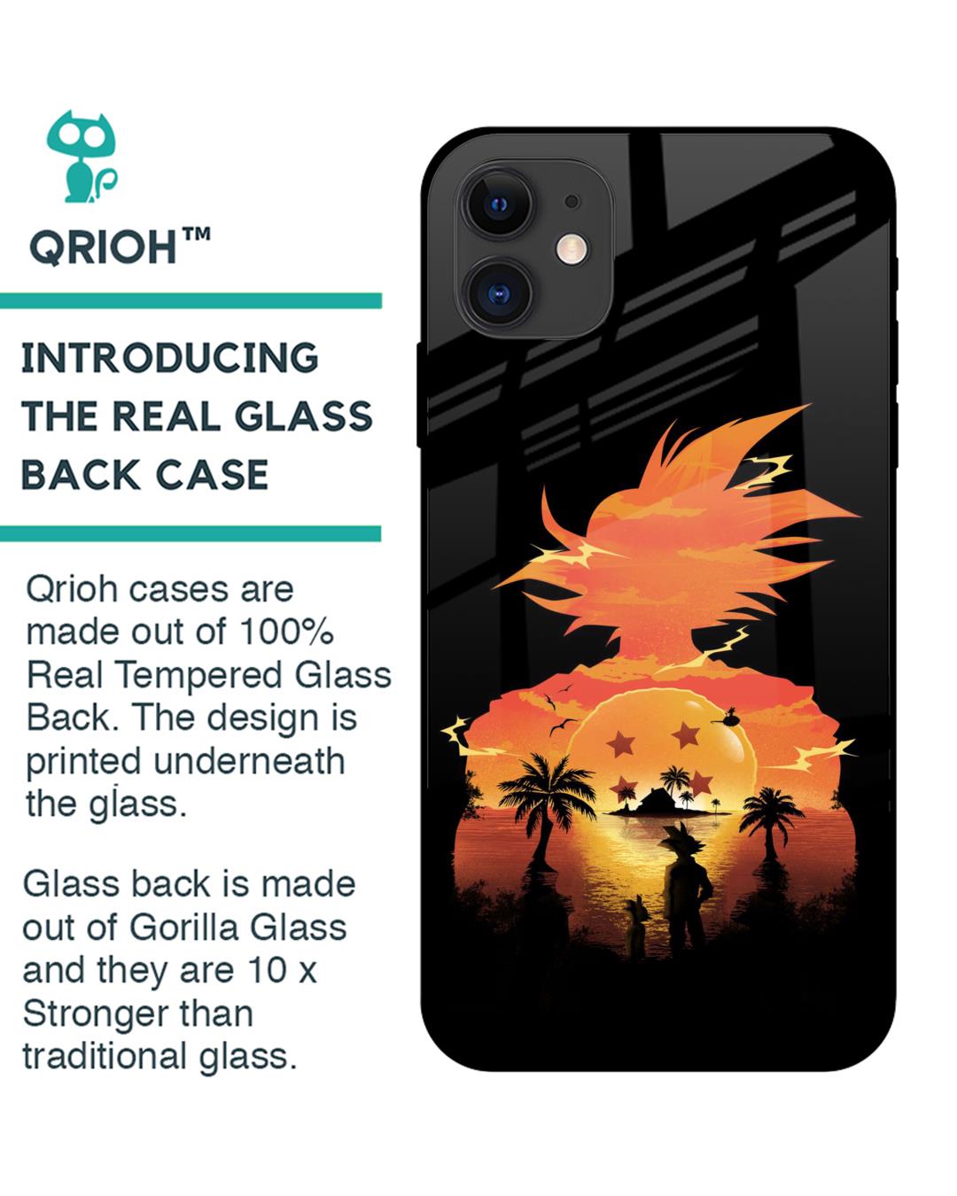 Shop Japanese Paradise Premium Glass Case for Apple iPhone 12 Mini (Shock Proof,Scratch Resistant)-Back