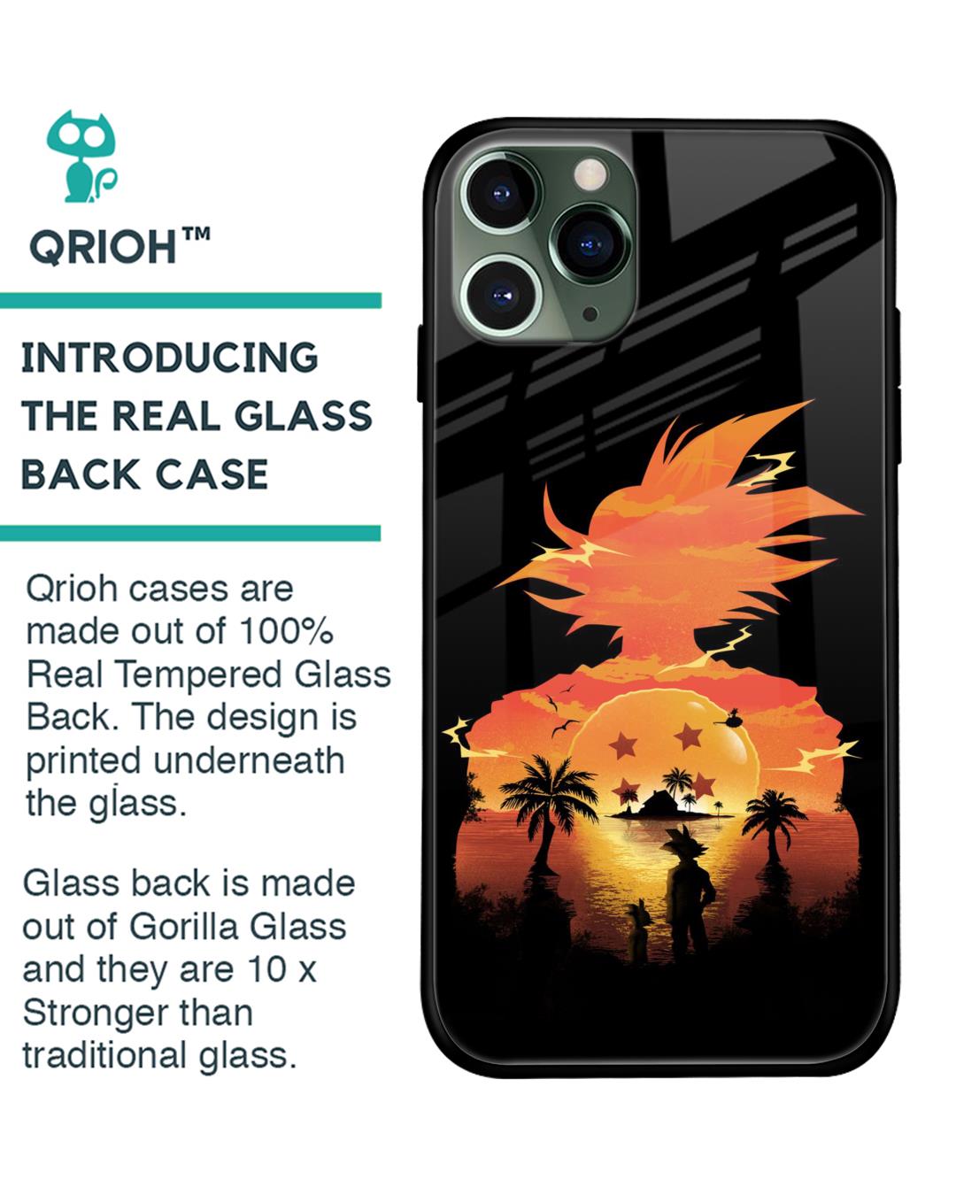 Shop Japanese Paradise  Premium Glass Case for iPhone 11 Pro Max (Shock Proof, Scratch Resistant)-Back