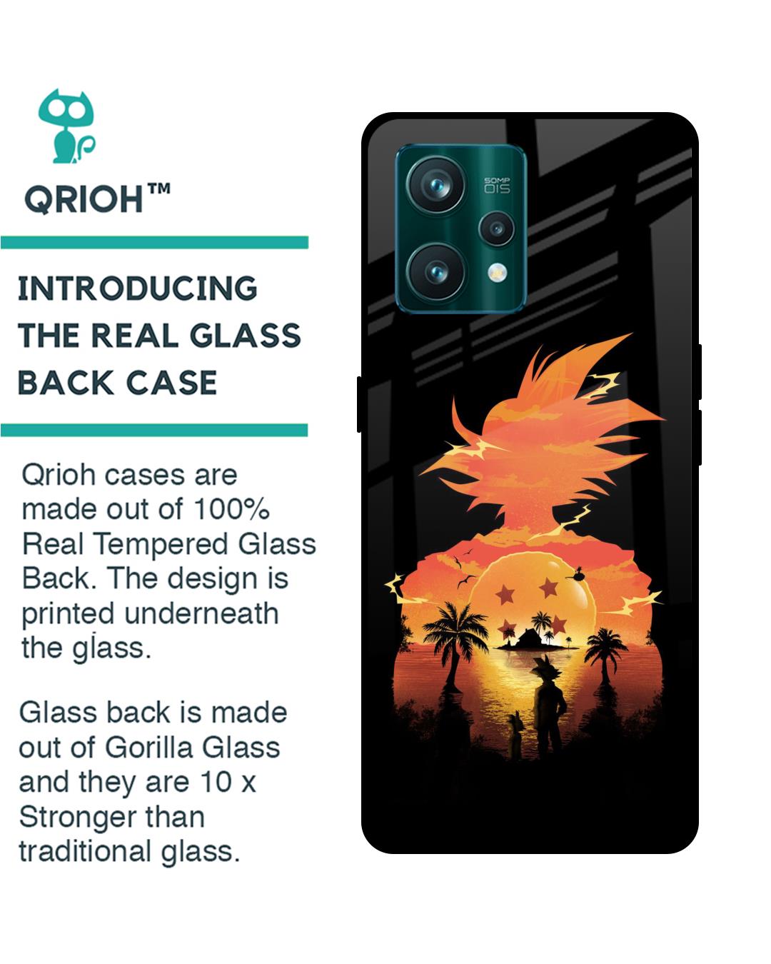 Shop Japanese Paradise Premium Glass Case for Realme 9 Pro 5G (Shock Proof,Scratch Resistant)-Back