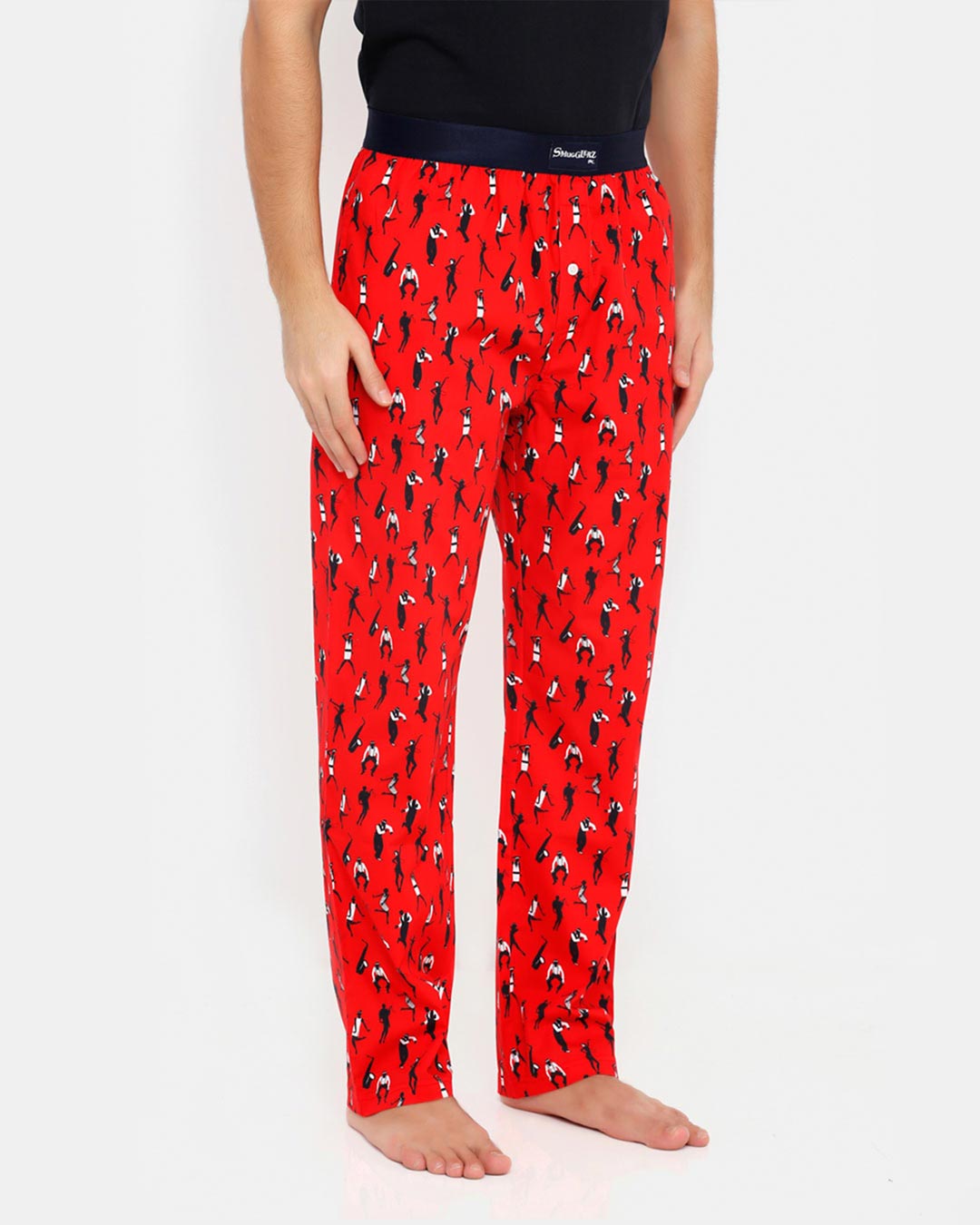 Shop Jazz Pyjamas Red-Back