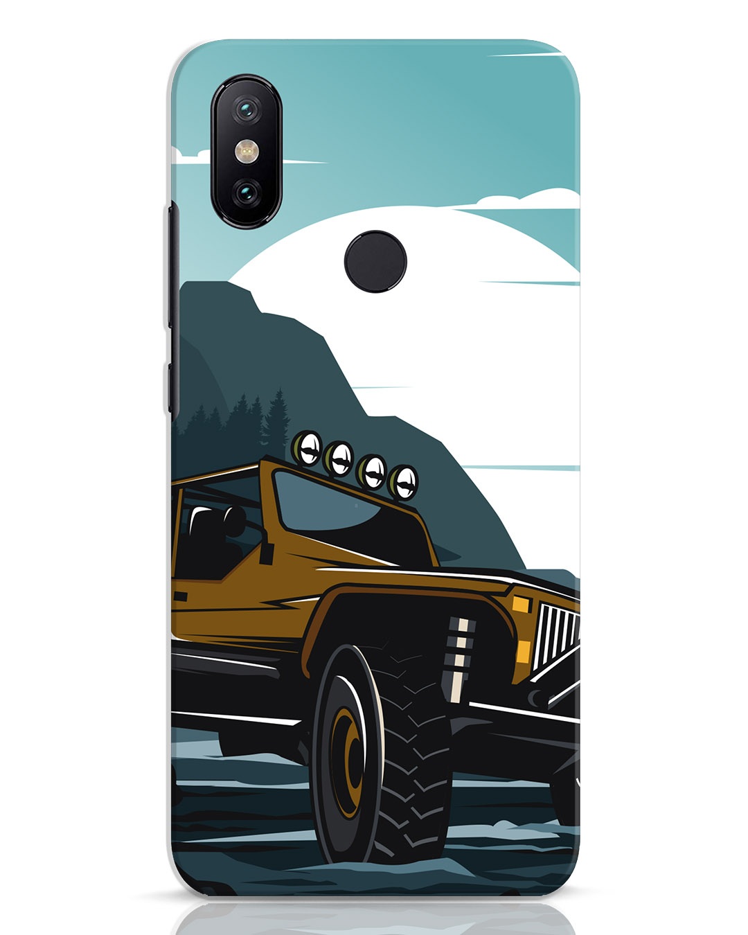 Buy Jeep Xiaomi Mi A2 Mobile Cover for Unisex Online at Bewakoof