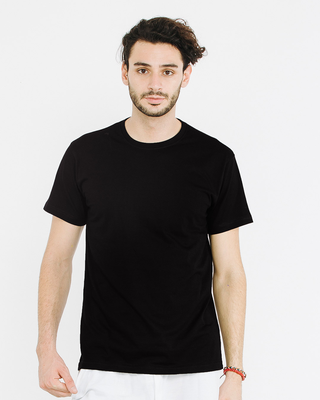 Download Buy Plain black T Shirt online in India at Bewakoof.com