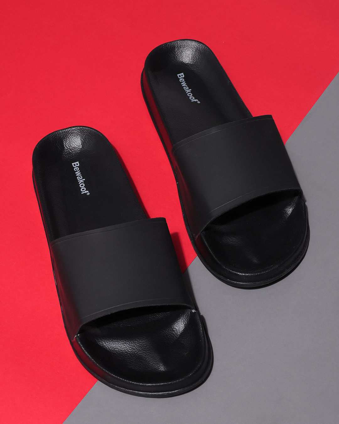 Buy Jet Black Lightweight Men's Slider 