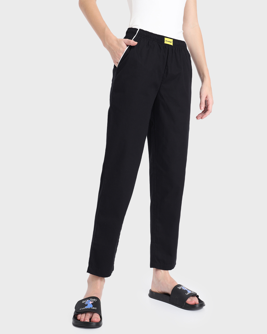 Buy Jet Black New Pyjamas Online at Bewakoof