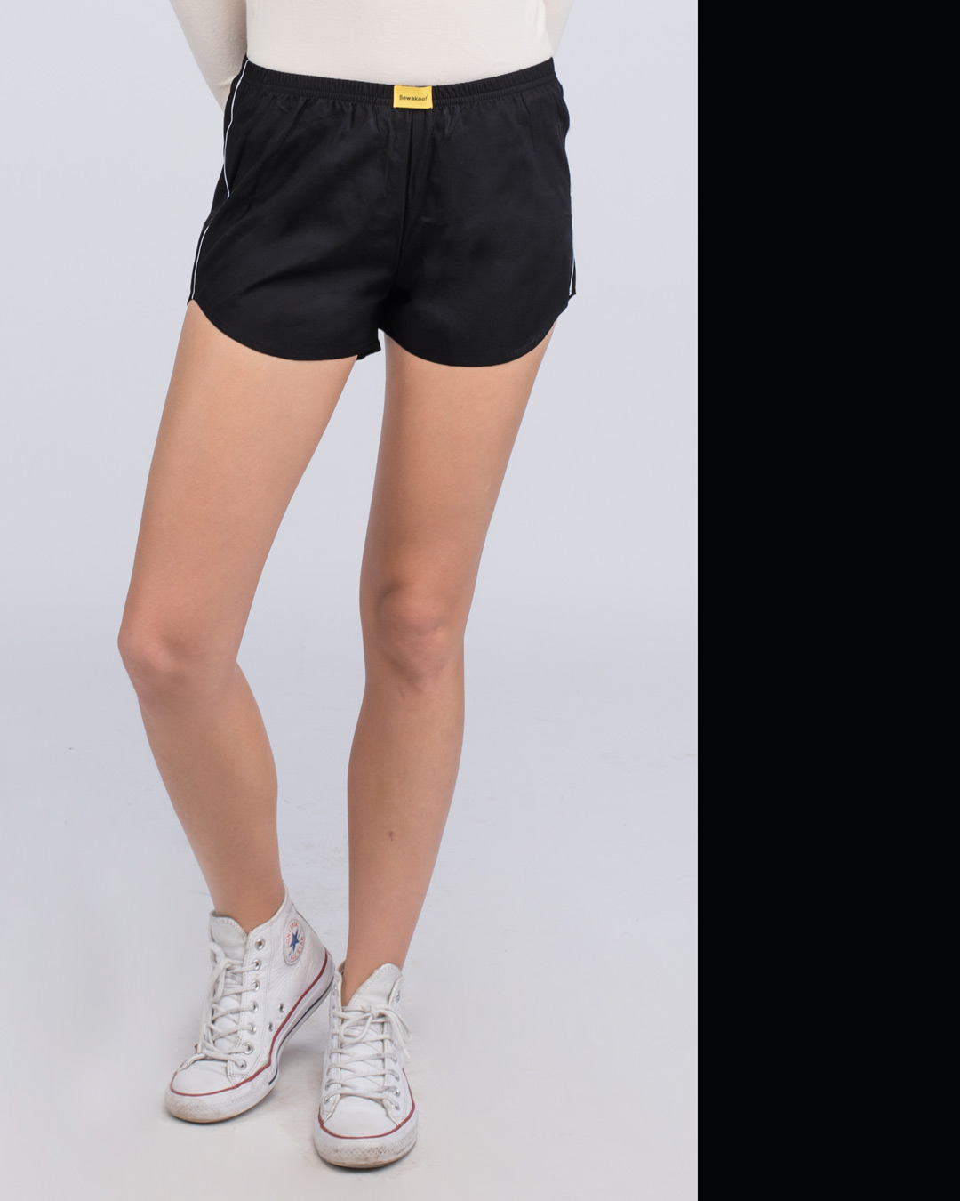 

Jet Black Plain Boxer Women' Plain Boxers Bewakoof.com