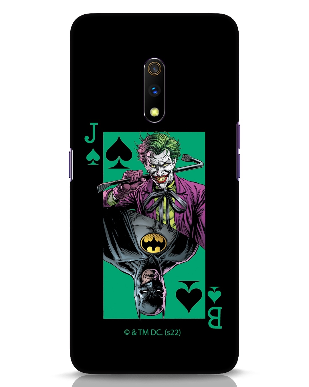 Buy Joker Card Designer Hard Cover for Realme X Online in India at Bewakoof