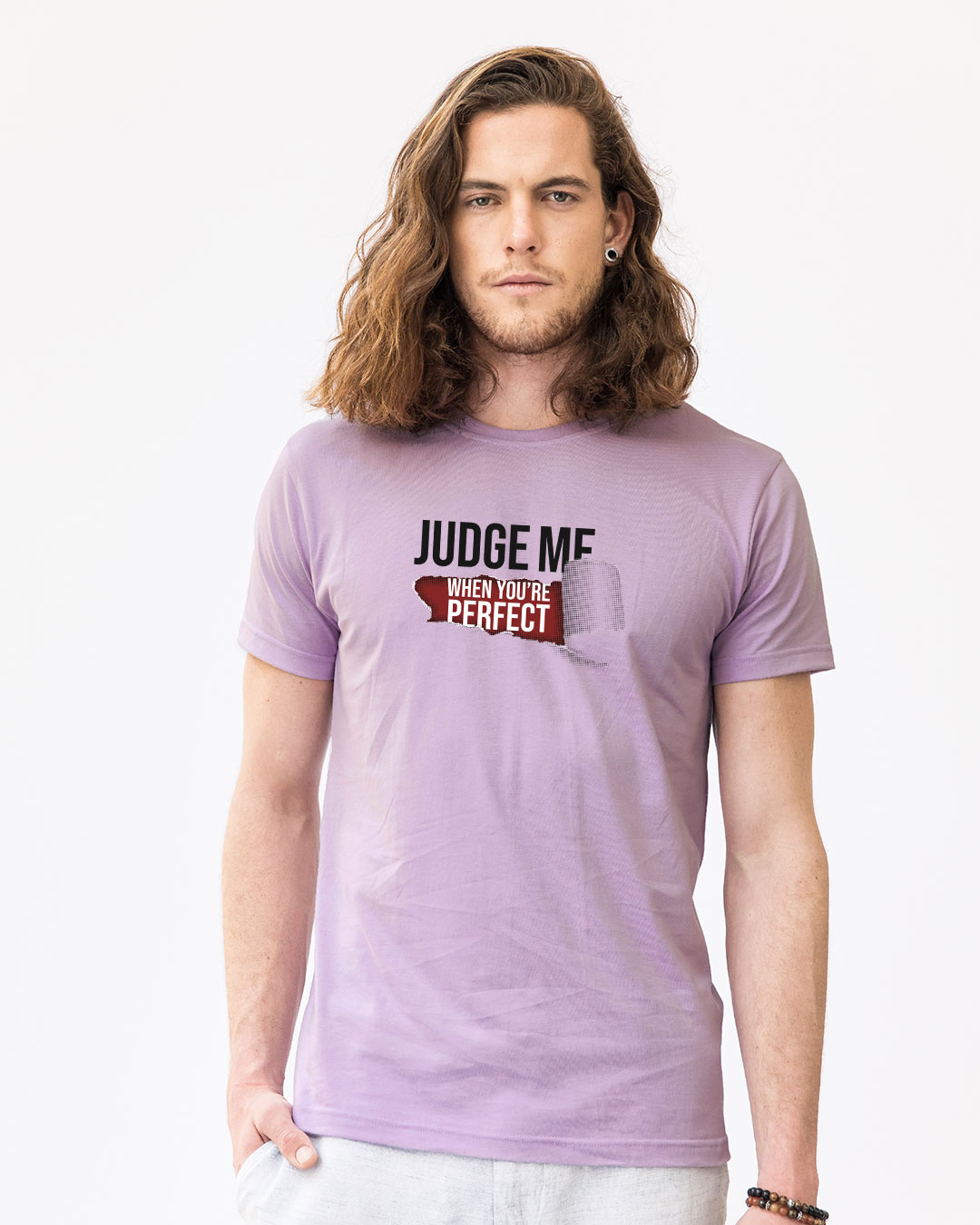 Shop Judge Me Half Sleeve T-Shirt-Back
