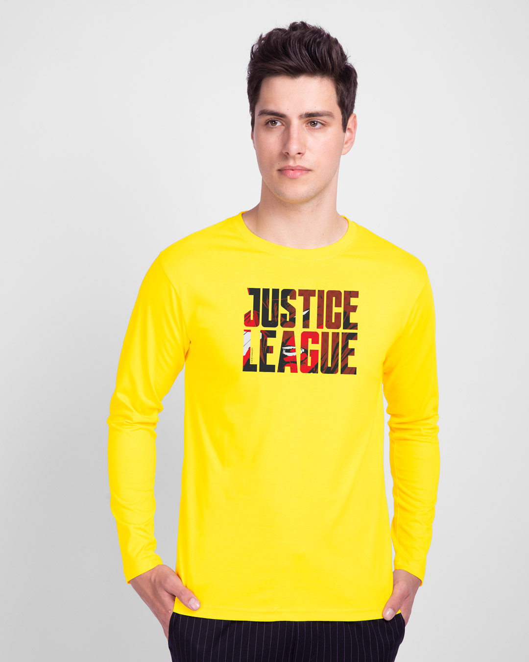 Buy Justice Full Sleeve T-Shirt (DCL) Online at Bewakoof