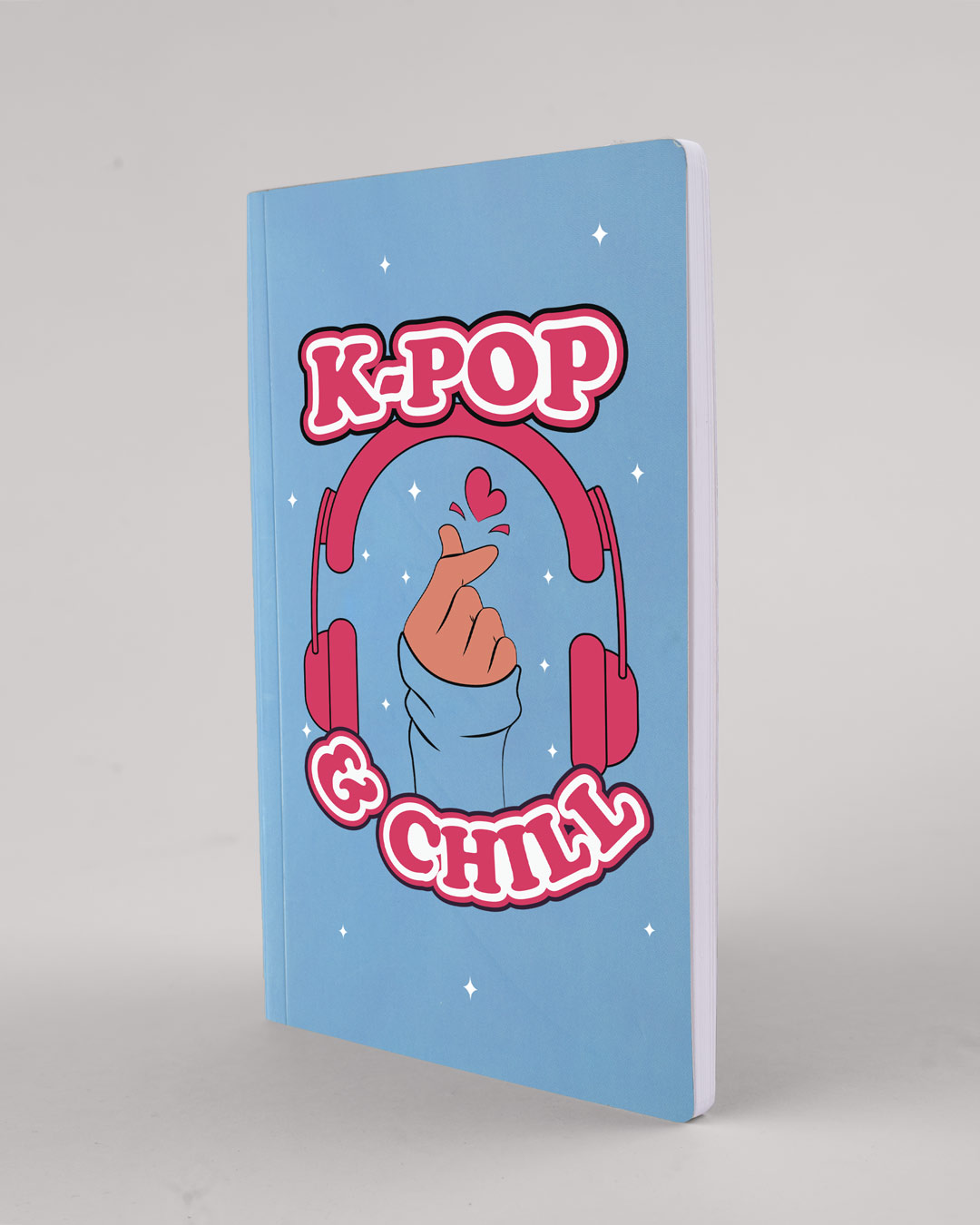 Shop K-pop Diary Notebook-Back