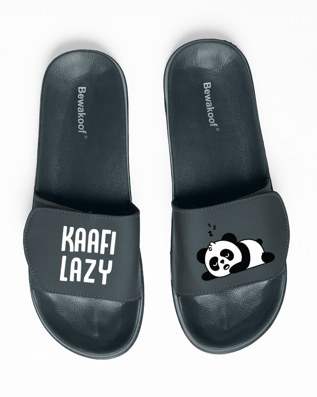 Shop Kaafi Lazy Panda Lightweight Adjustable Strap Men Slider-Back