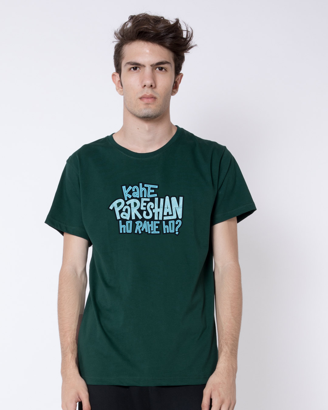 Shop Kahe Pareshan Half Sleeve T-Shirt-Back