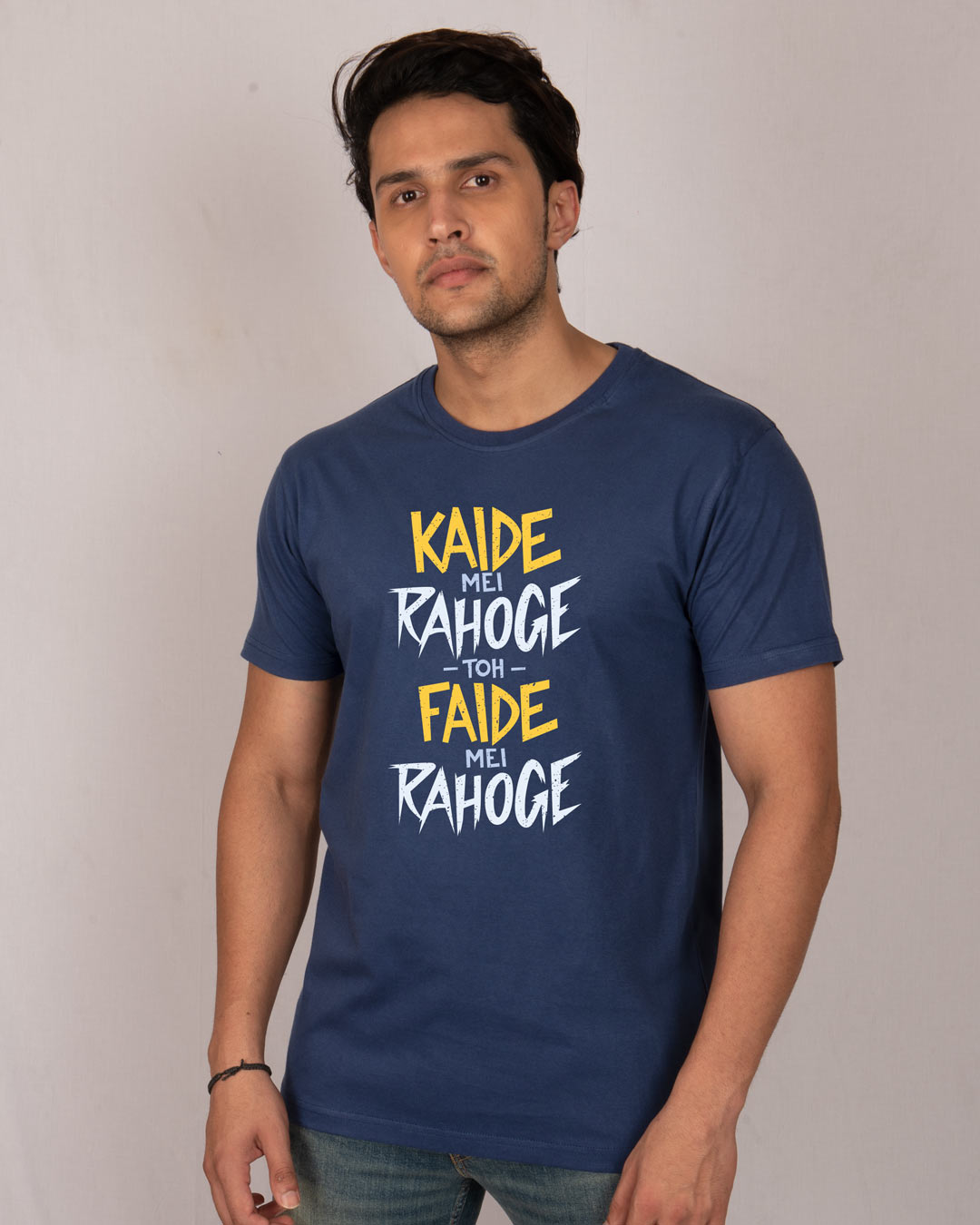 Shop Kaide Mei Rahoge Half Sleeve T-Shirt-Back