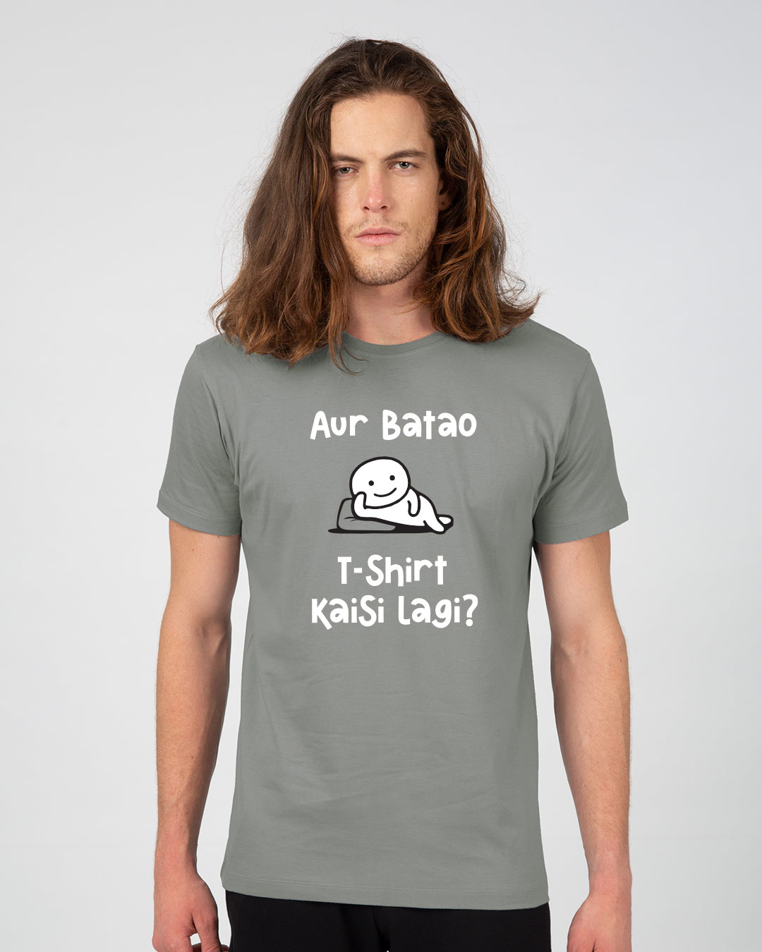 Shop Kaisi Lagi Half Sleeve T-Shirt-Back
