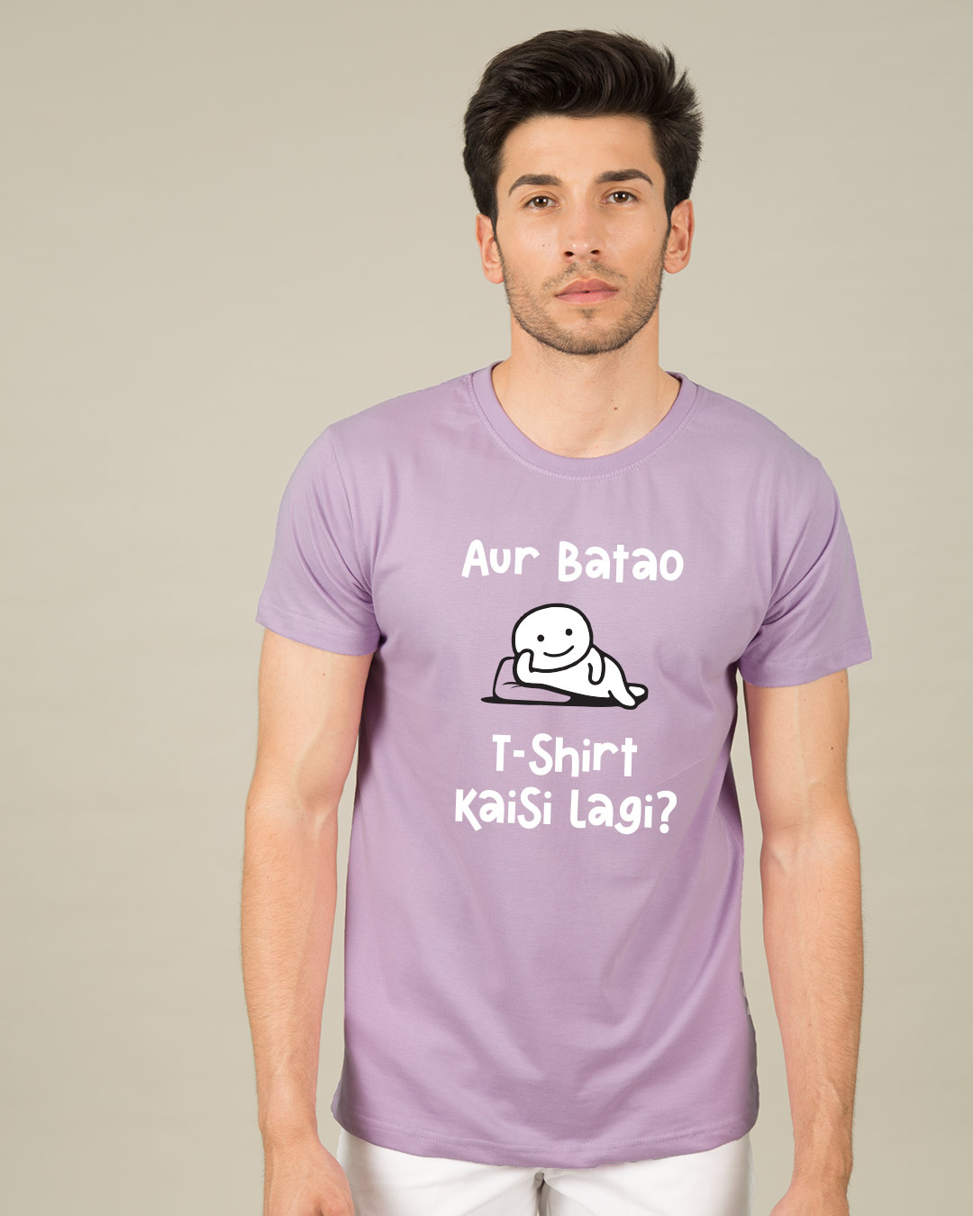 Shop Kaisi Lagi Half Sleeve T-Shirt-Back