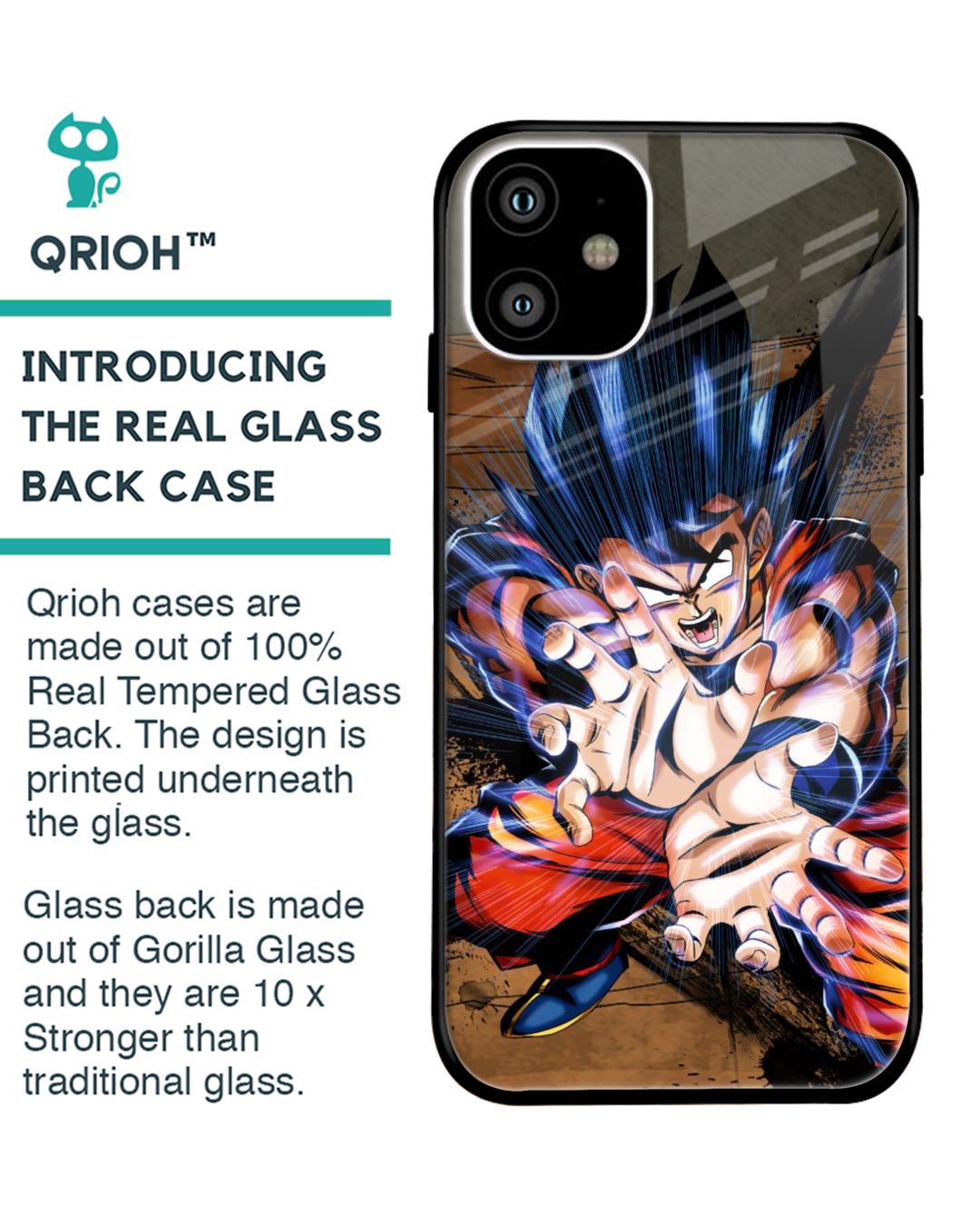 Shop Kakaroto Premium Glass Case for Apple iPhone 11 (Shock Proof,Scratch Resistant)-Back