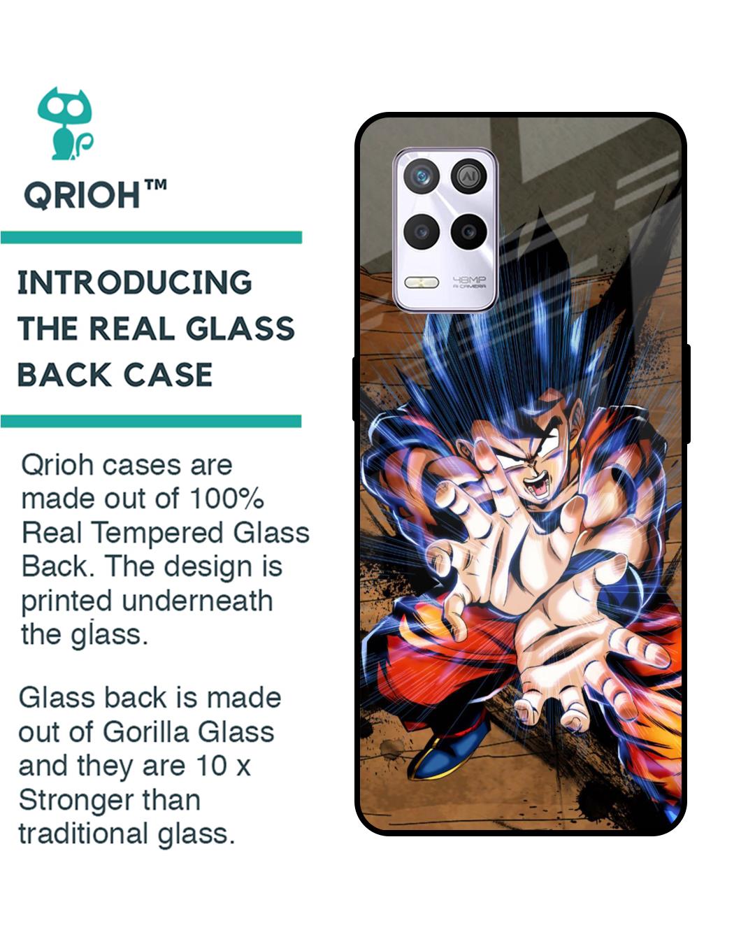 Shop Kakaroto Premium Glass Case for Realme 9 5G(Shock Proof, Scratch Resistant)-Back
