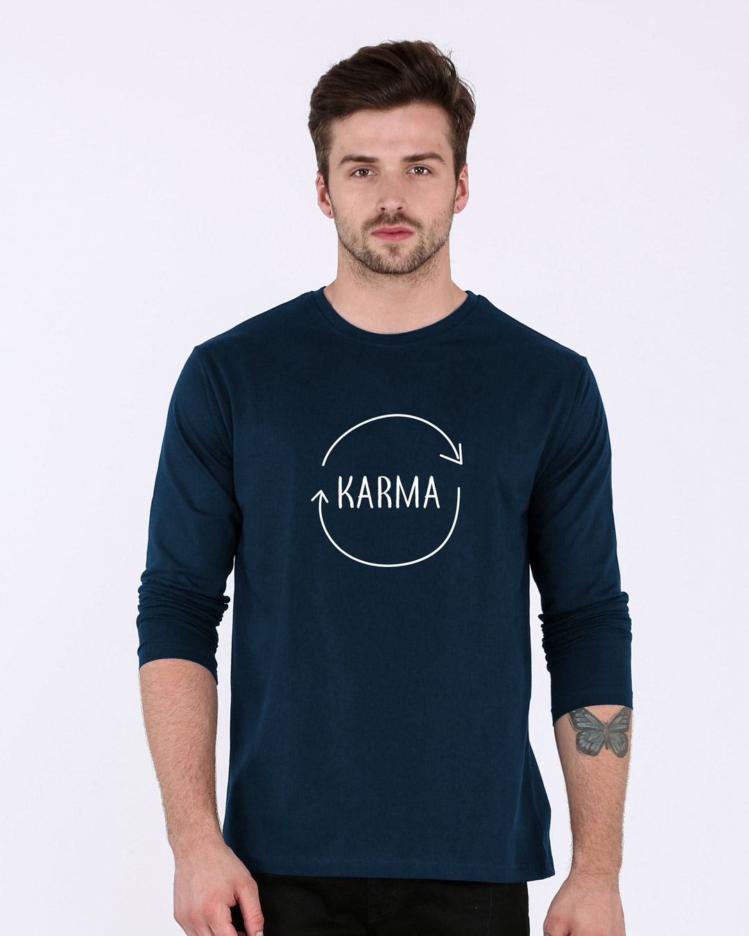 karma t shirt bewakoof