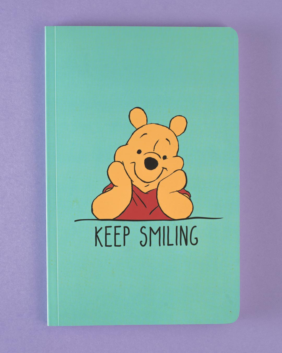 Shop Keep Smiling Pooh Notebook-Back