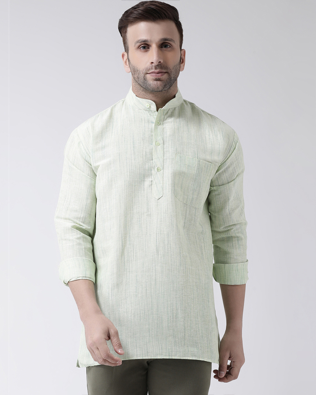 Buy Riag Mens Short Kurta Full Sleeves Online at Bewakoof