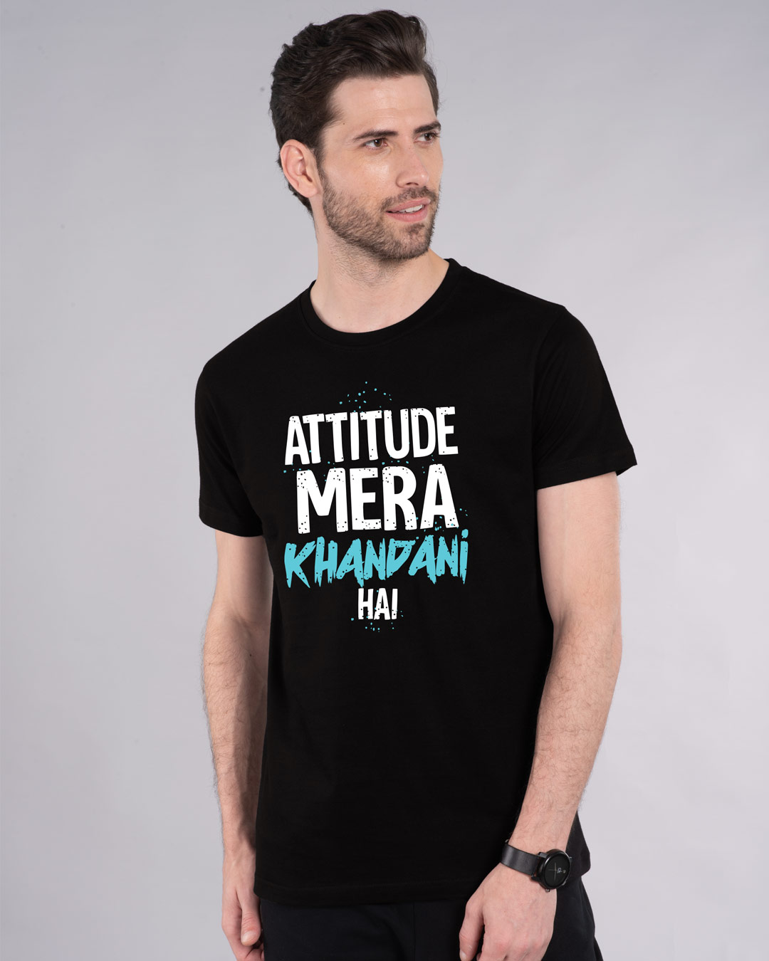 Shop Khandani Half Sleeve T-Shirt-Back